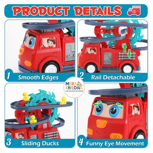 Fire Rail Car β Duck Swivel Slide