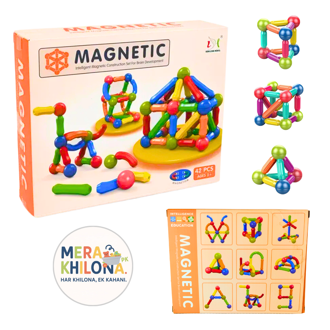 42 Pcs Magnetic Building Set