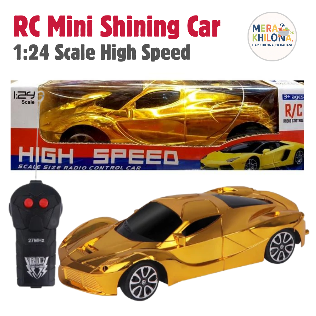 RC Mini Shining Car – 1:24 Scale