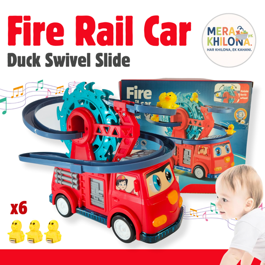 Fire Rail Car – Duck Swivel Slide
