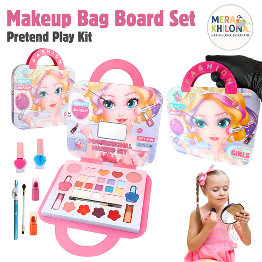 Makeup Bag Board Set – Pretend Play Kit