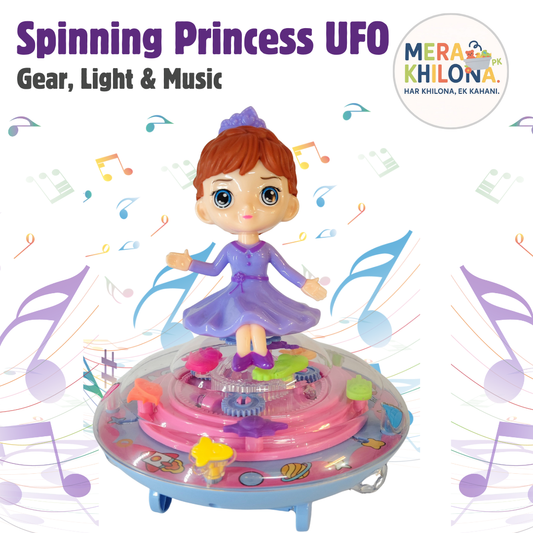 Spinning Princess UFO – Light & Music