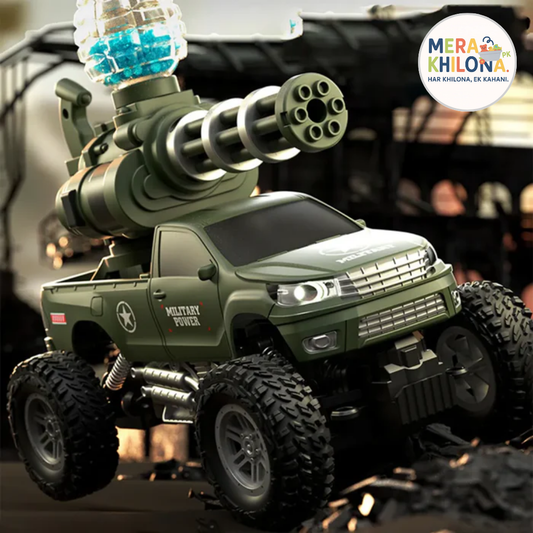 Off-Road RC Rock Crawler Tank – Bubble Shooter
