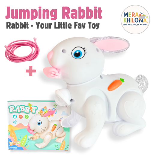 Jumping Electric Rabbit Bunny Toy