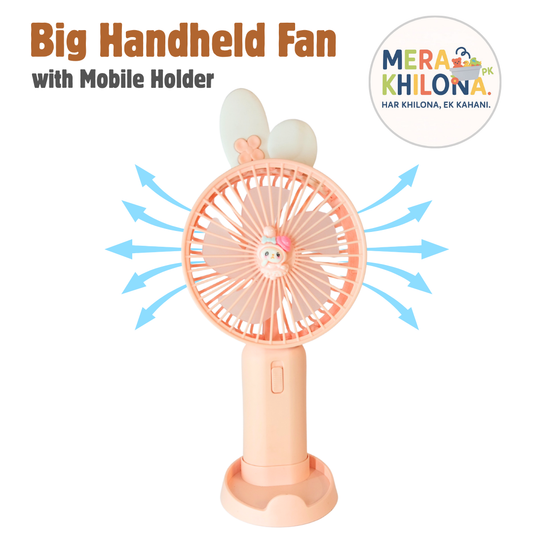 Handheld USB Fan with Mobile Stand
