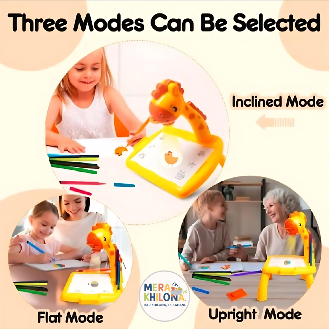 Mini Projector Drawing Toy