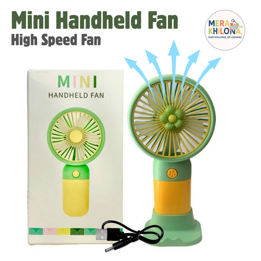 Mini Handheld Fan – Pocket Cool Breeze