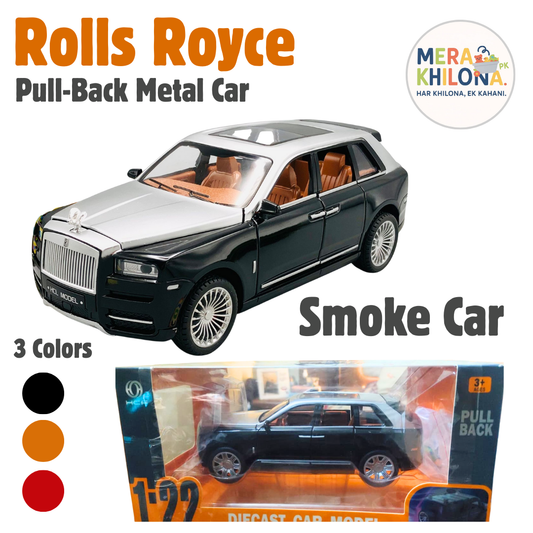 Rolls Royce Pull-Back Metal Car – Luxury Model